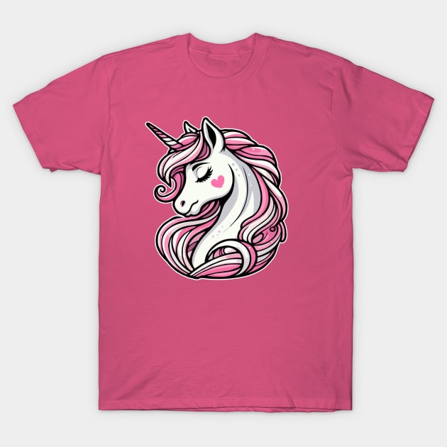 World Unicorn Day T-shirt T-Shirt by Vibrant Sunset Creations